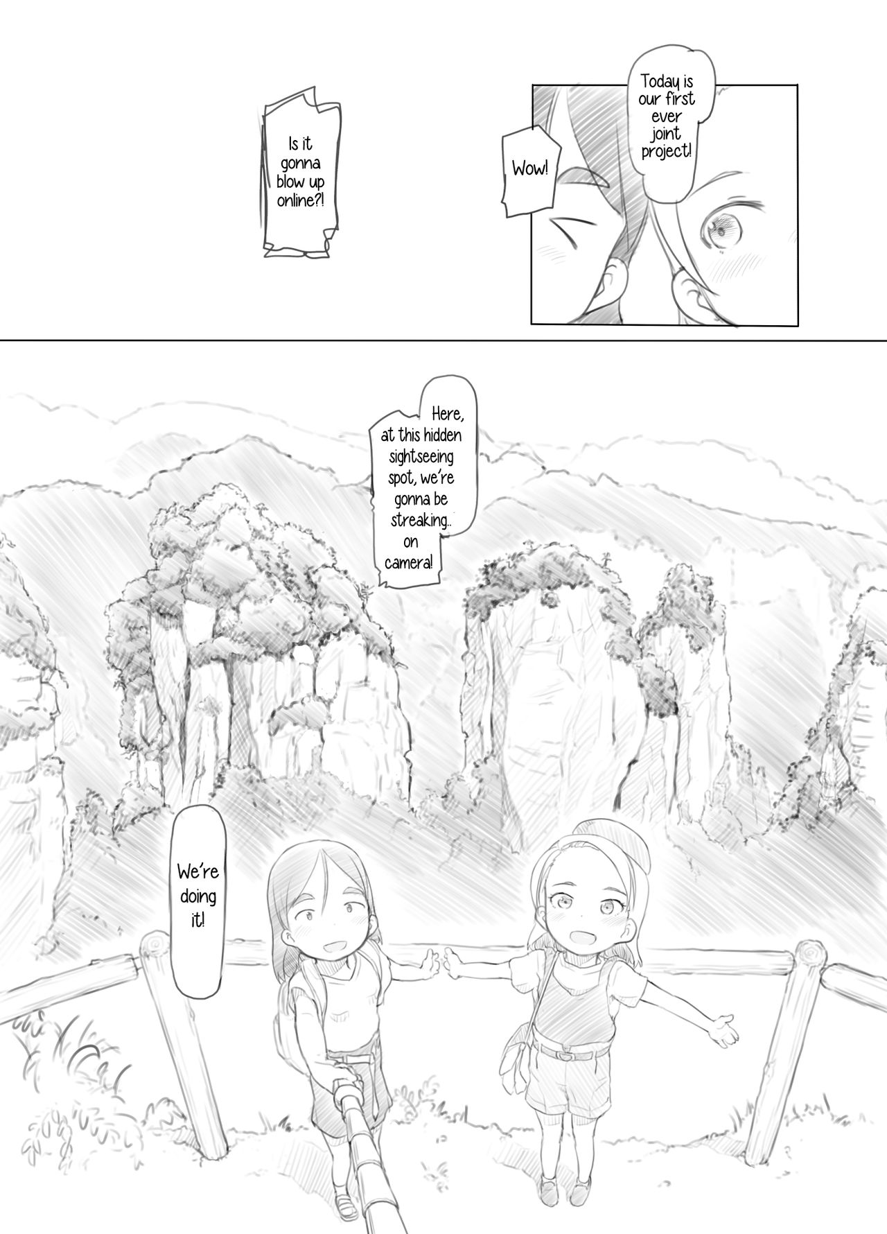 Exhibitionism Series — Secret Outdoor Filming of Two Bratty Sluts Alicia & Tao’s Public Exposure & Joint Live Stream [Kuromahou Kenkyuujo (Nukaji)]