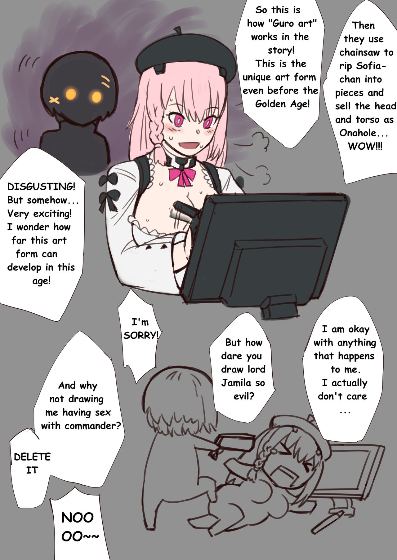 Explicit Cartoon Series — Evil Ending Perpetual Motion [Xiaohua]