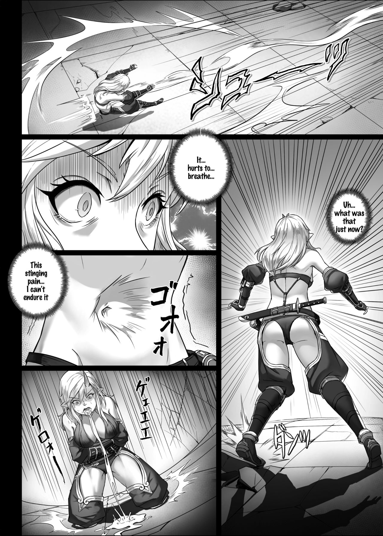 Explicit Conquest Series — Orc Fortress Raid, Monsters Dominate Captured Female Adventurers Roughly [Seikei Doujin (Yan)]
