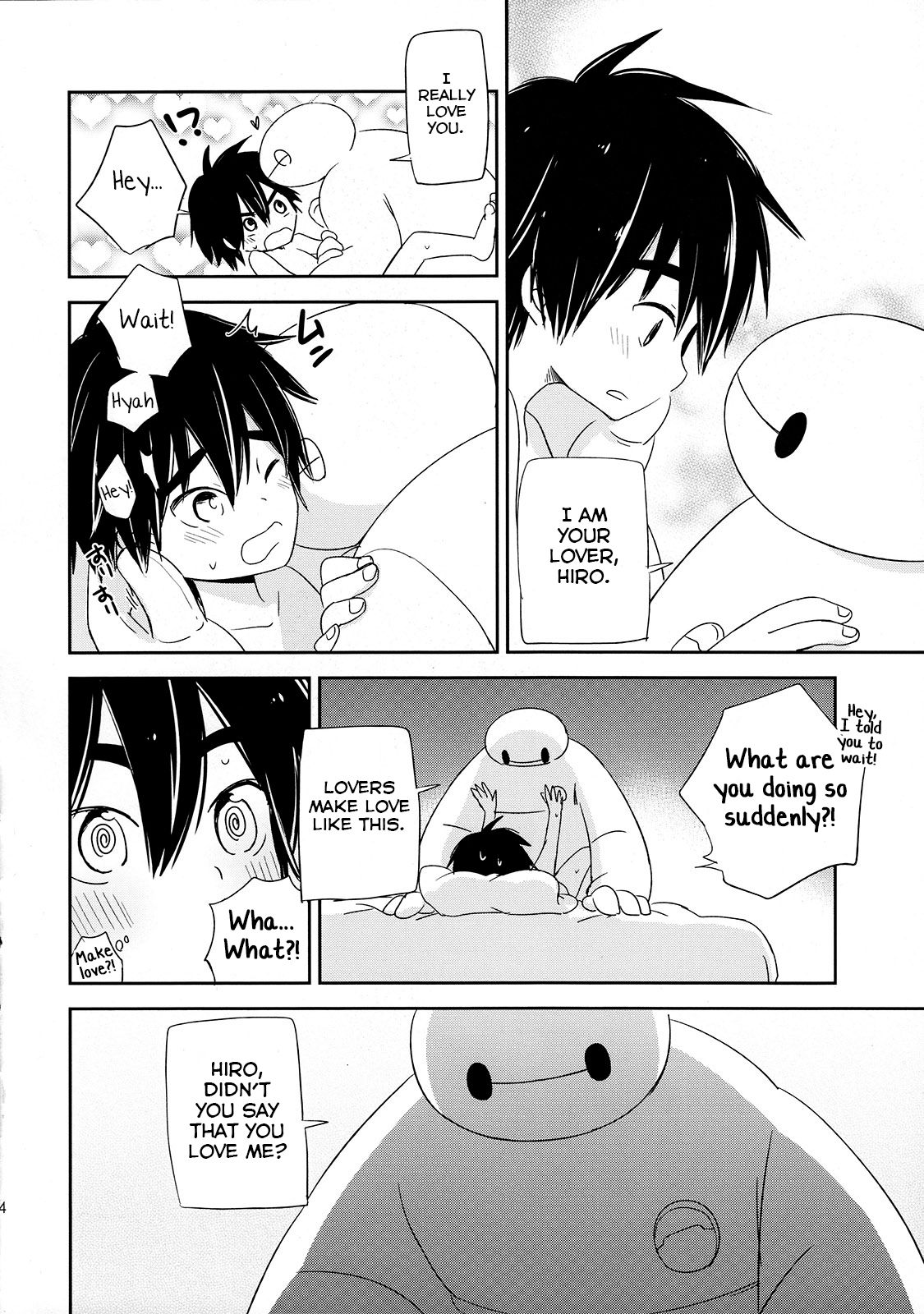 Explicit Series — Big Hero 6 Hentai Comic Fucking Hardcore Gangbang Creampie