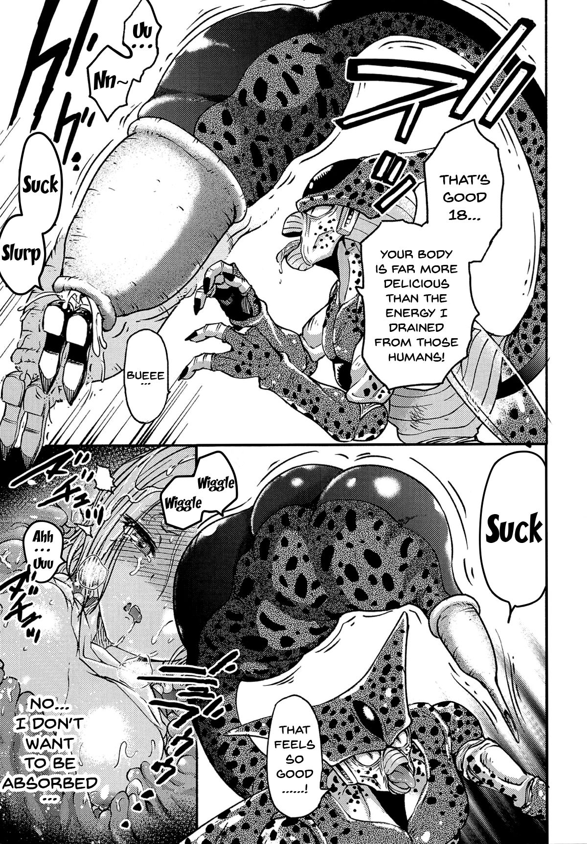 Explicit Series — Cell’s Captive Breeding Fodder: Dragon Ball Z Hentai Gangbang Creampie