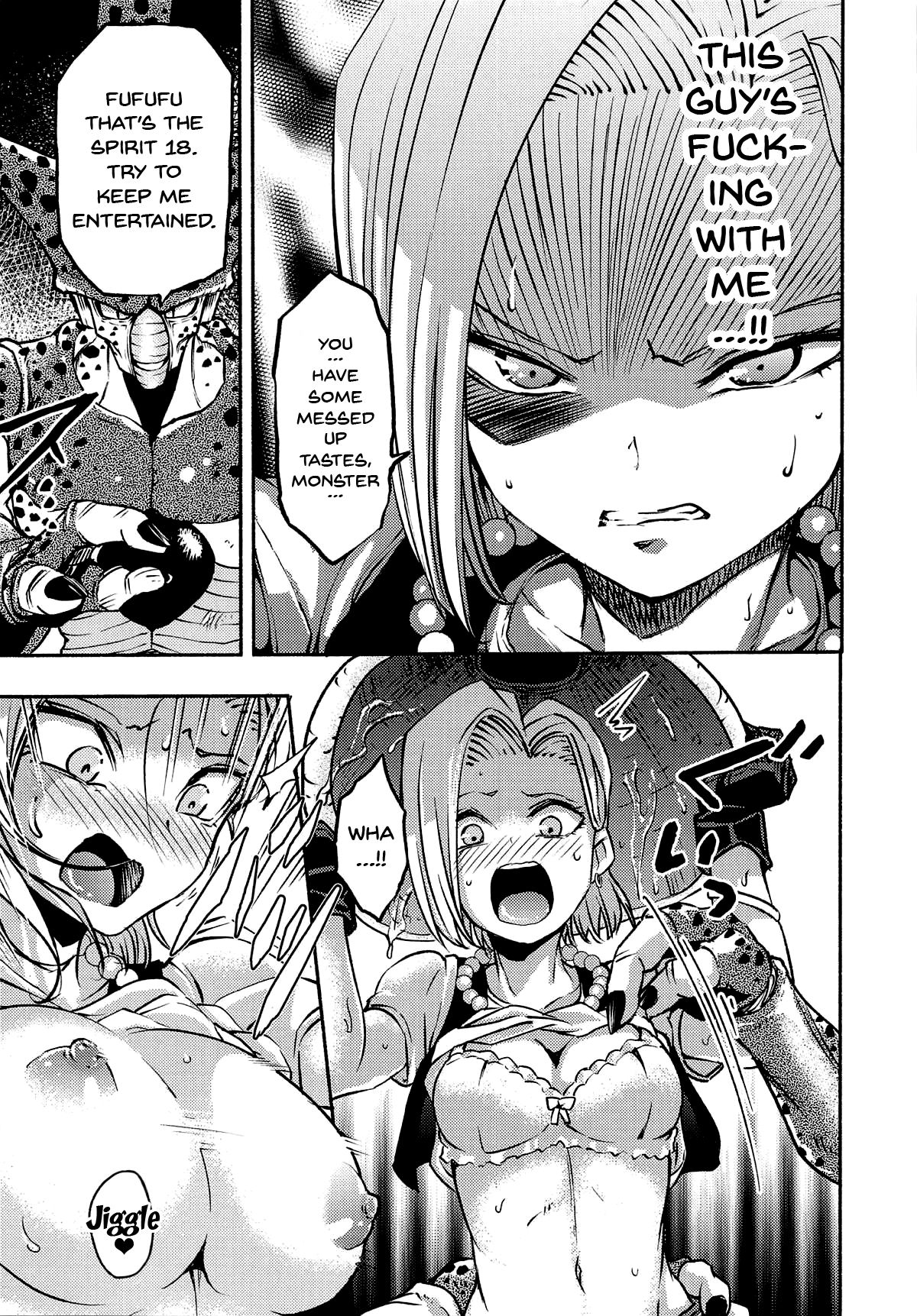 Explicit Series — Cell’s Captive Breeding Fodder: Dragon Ball Z Hentai Gangbang Creampie