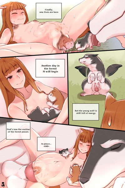 Explicit Series — Feral Wolf Fucks Forest Nymph in Rough Outdoor Mating [Mr.takealook]