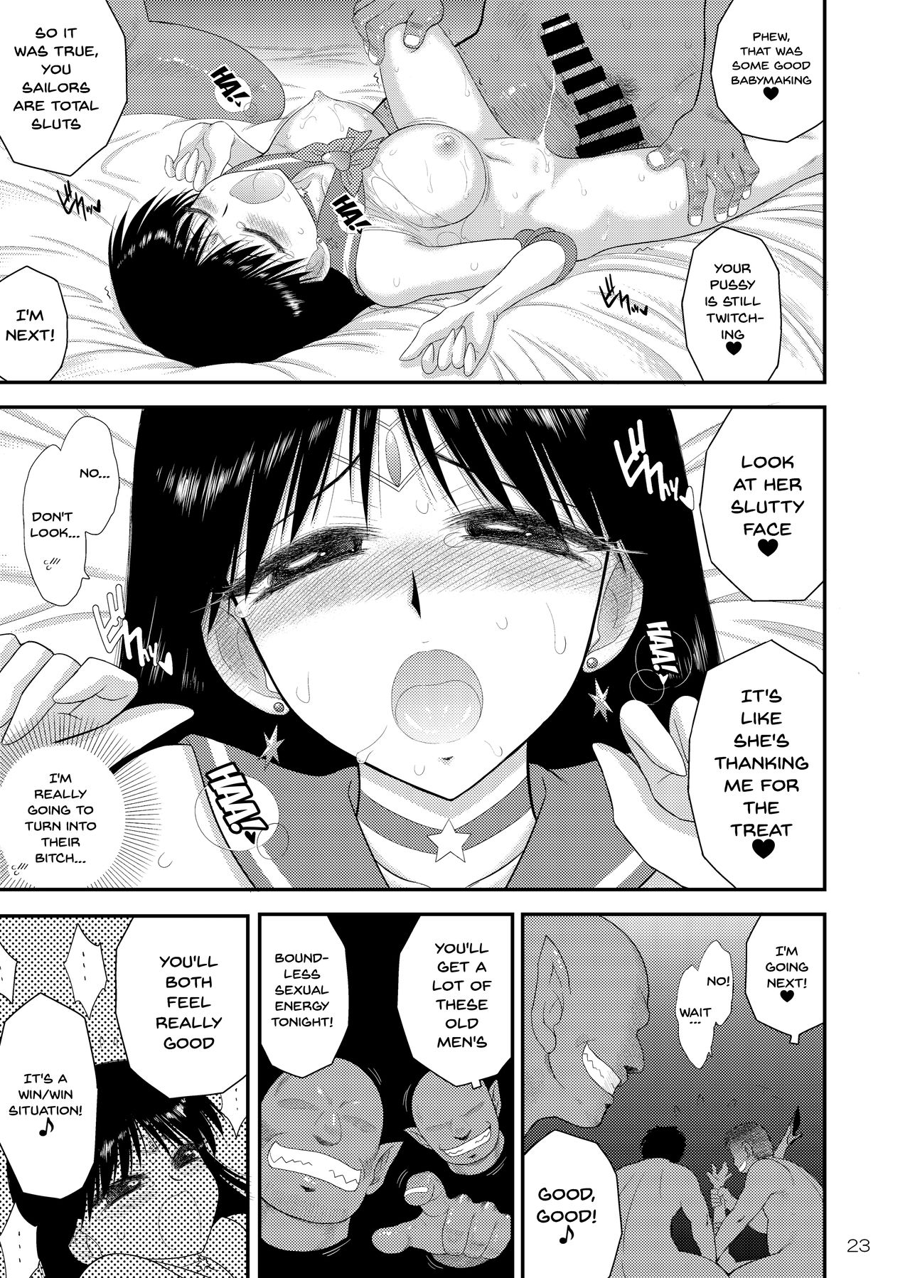 Explicit Series — Flirtation Sped Forward Sailor Moon Hentai Fuck