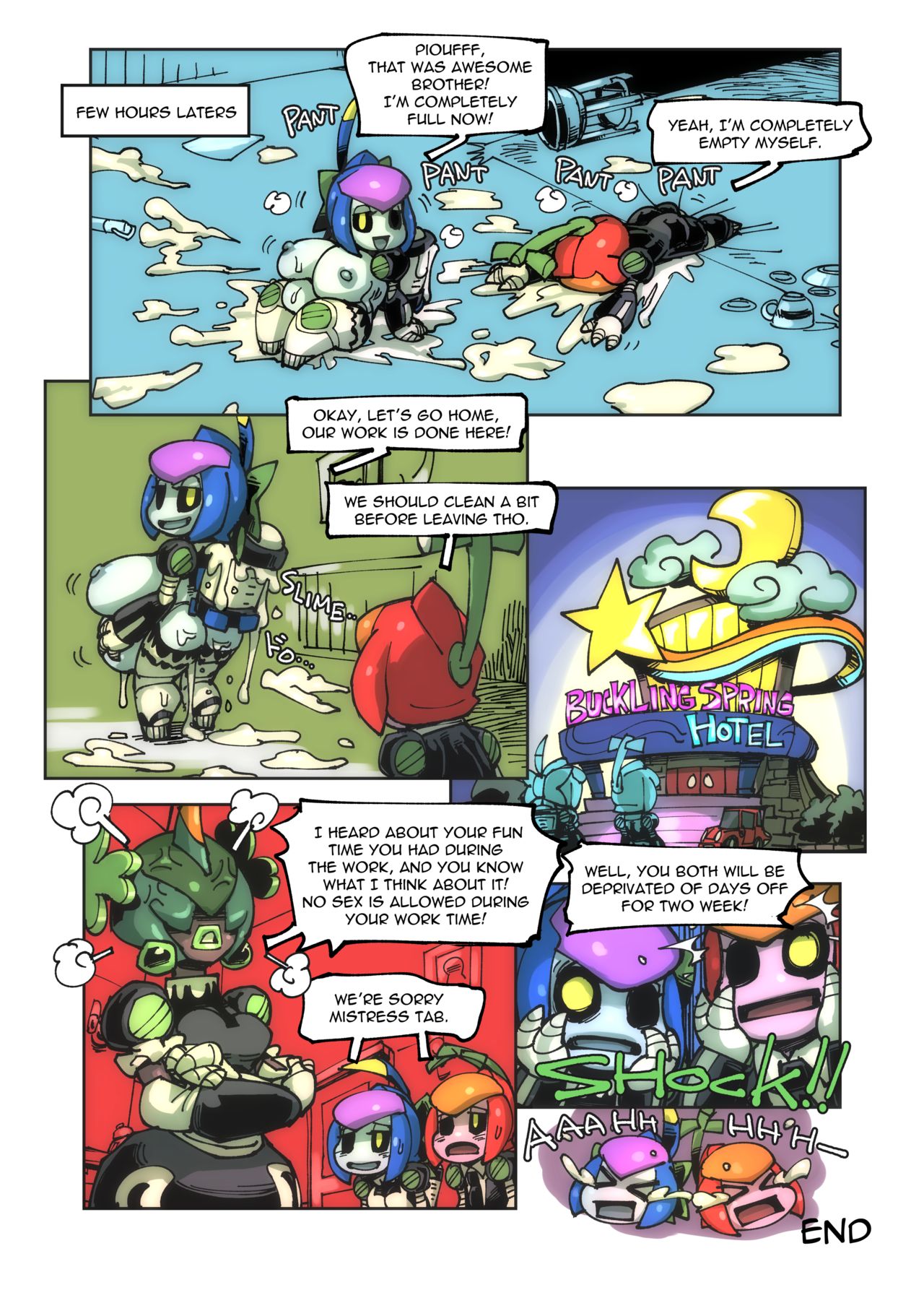 Explicit Series — Ghosts And Robots Rough Fucking Action [Piyotycho] Ghost’N’Bots (Strikethrough) [English]