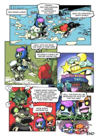 Explicit Series — Ghosts And Robots Rough Fucking Action [Piyotycho] Ghost’N’Bots (Strikethrough) [English]