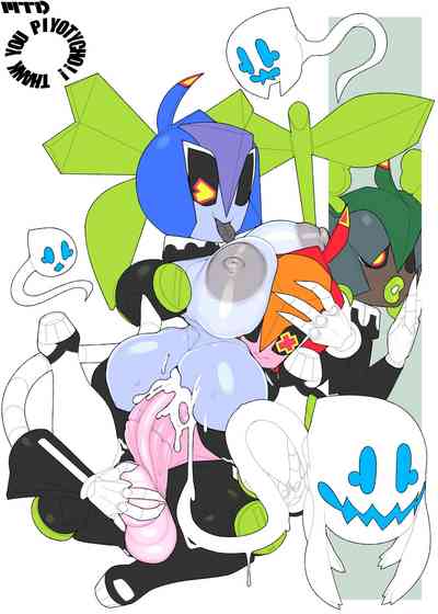 Explicit Series — Ghosts And Robots Rough Fucking Action [Piyotycho] Ghost’N’Bots (Strikethrough) [English]