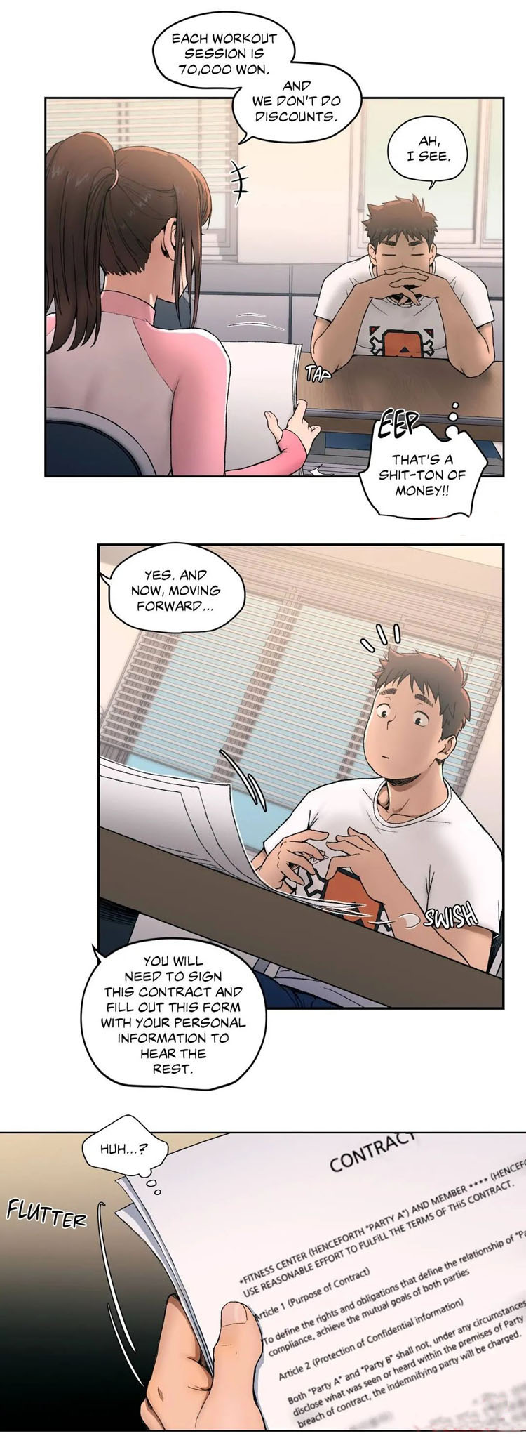 Explicit Series — Hardcore Gym Fuck Session Chapter 21 Full English Hentai [Choe Namsae, Shuroop]