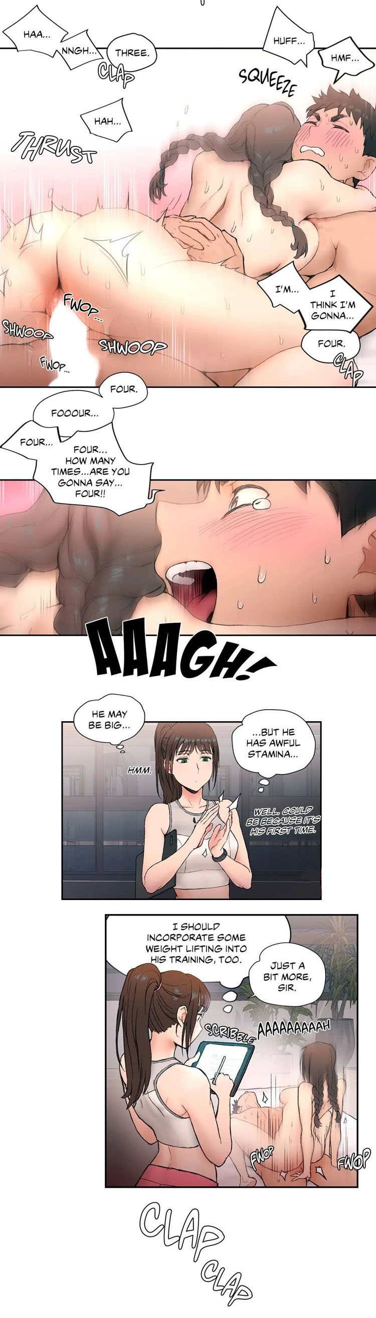 Explicit Series — Hardcore Gym Fuck Session Chapter 21 Full English Hentai [Choe Namsae, Shuroop]