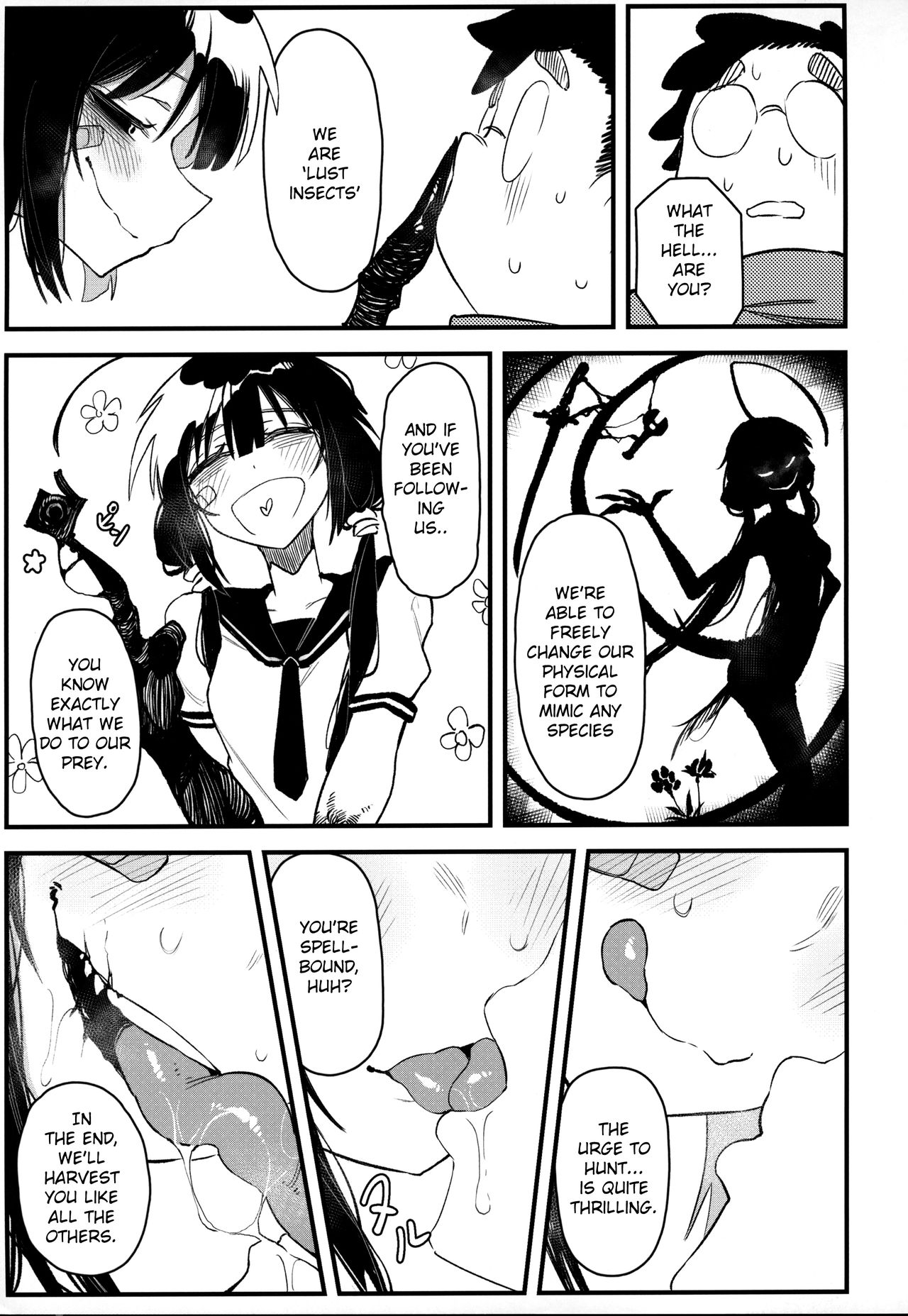 Explicit Series — Hoshoku Shoujo IV: Predatory Girl Fucks Hard in English Doujinshi
