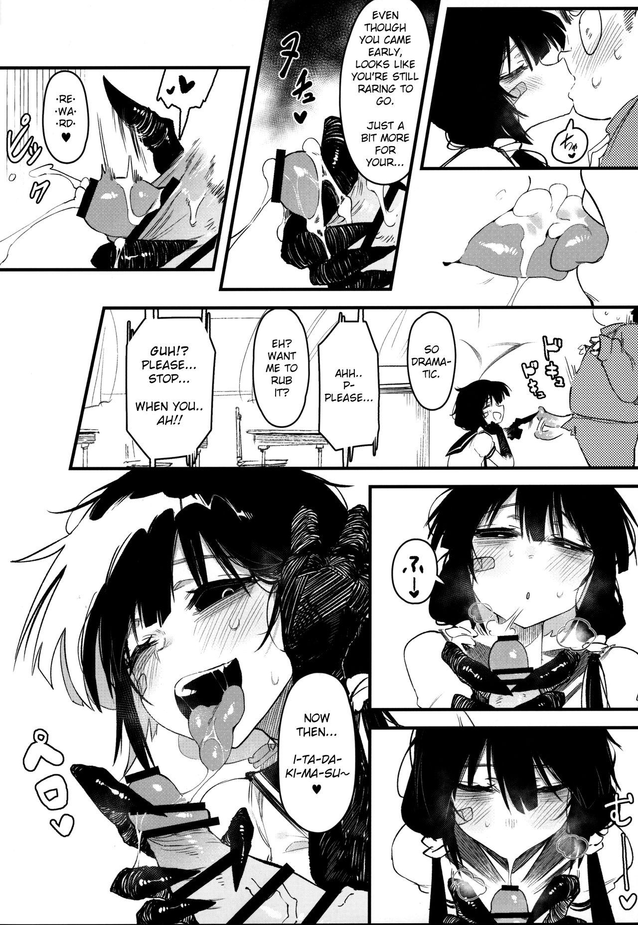 Explicit Series — Hoshoku Shoujo IV: Predatory Girl Fucks Hard in English Doujinshi