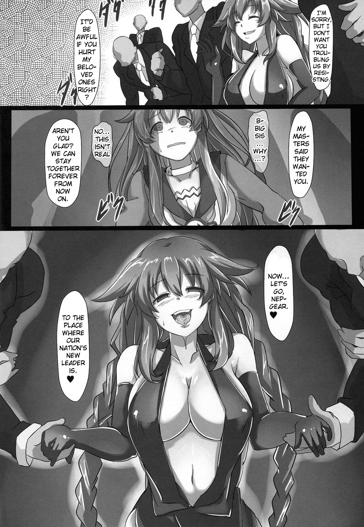 Explicit Series — Hyperdimension Neptunia Hentai Doujin: Hardcore Fucking and Creampie Action