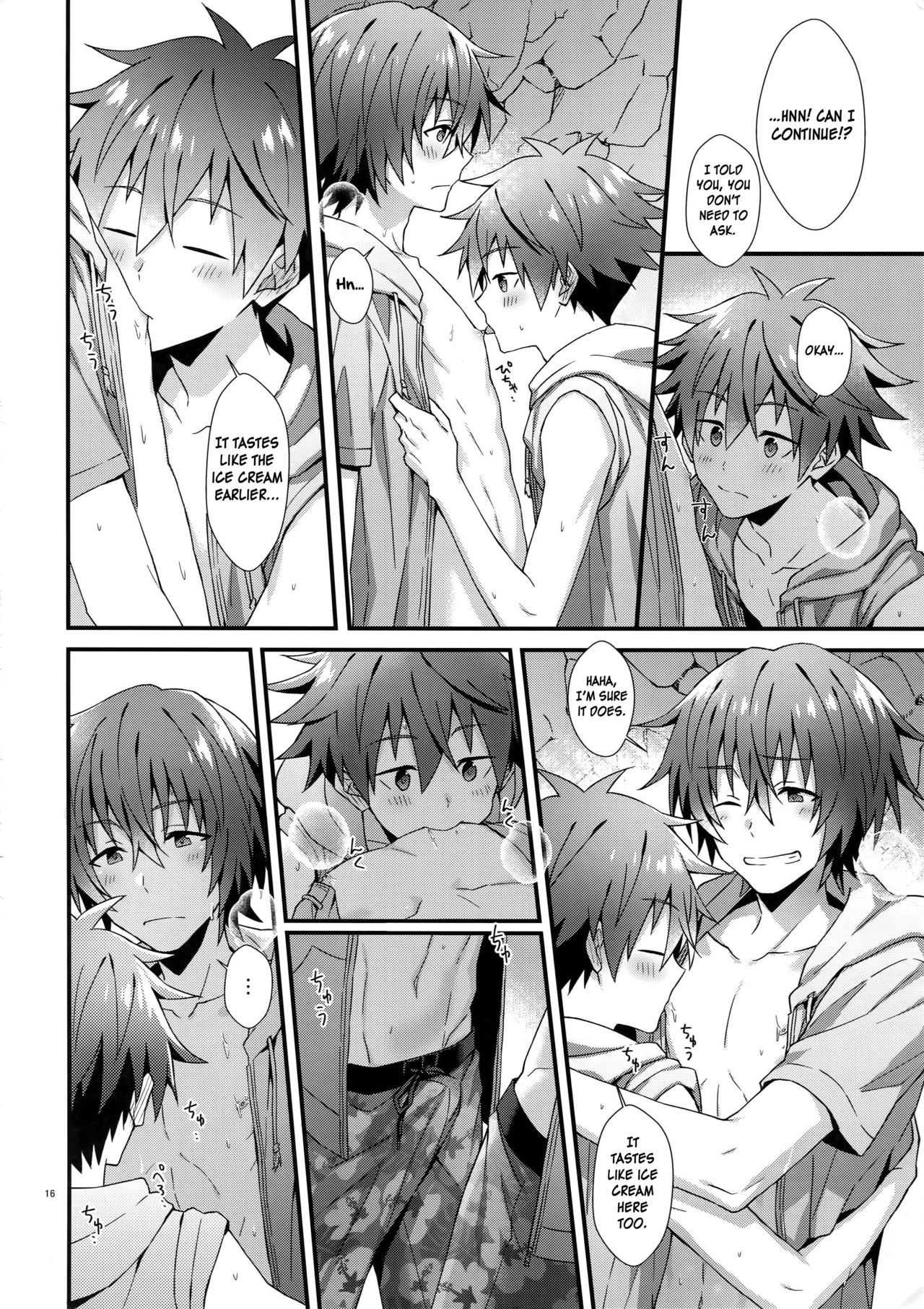 Explicit Series — Lucky Perverted Summer Fuck Fest with Idol Boys [MIRACLE FESTIV@L!! 16] [Roefupukaji (Nesuo)]