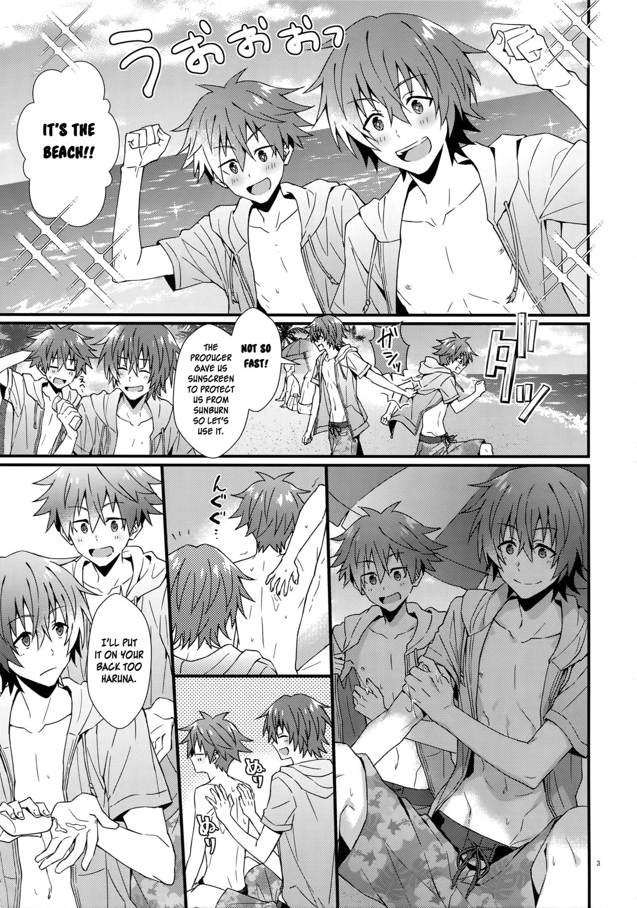 Explicit Series — Lucky Perverted Summer Fuck Fest with Idol Boys [MIRACLE FESTIV@L!! 16] [Roefupukaji (Nesuo)]