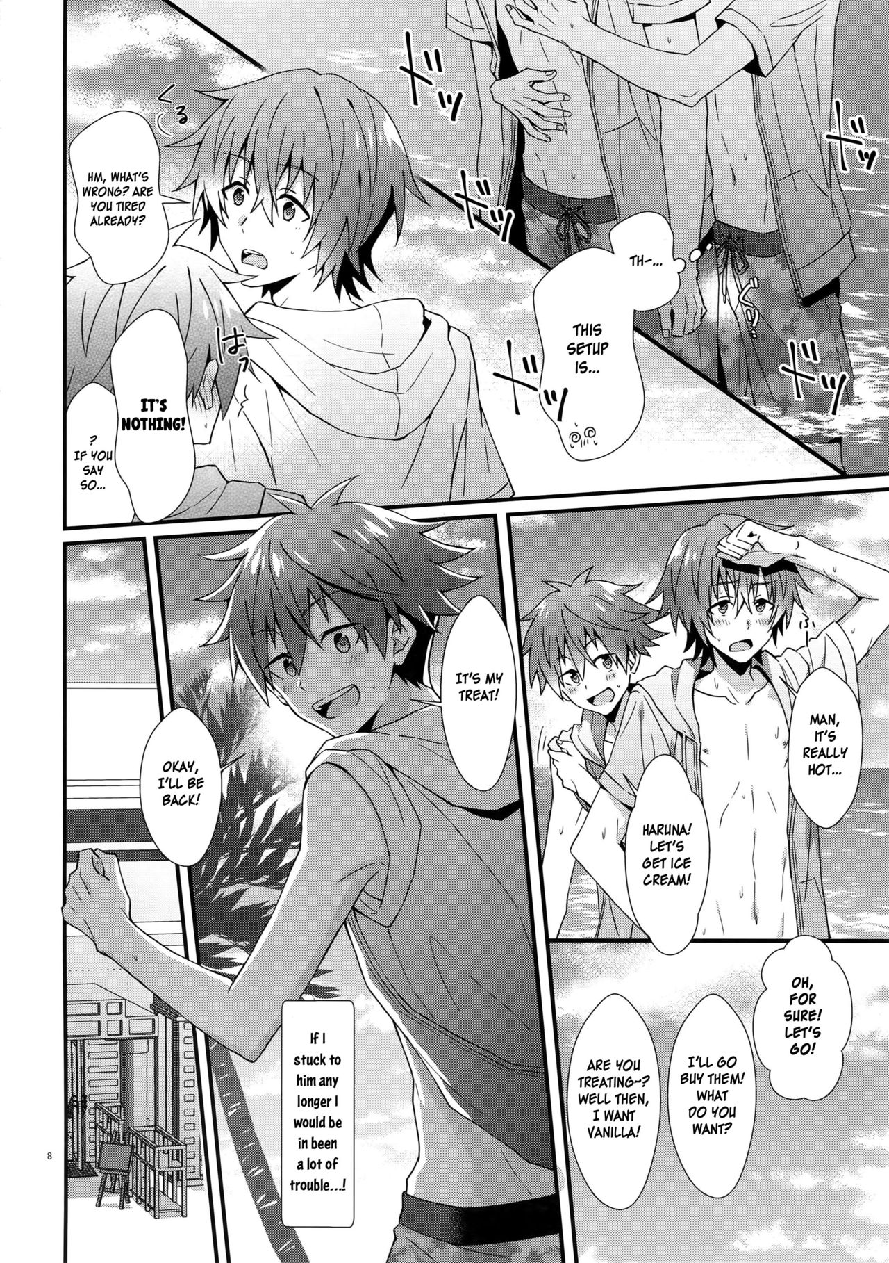 Explicit Series — Lucky Perverted Summer Fuck Fest with Idol Boys [MIRACLE FESTIV@L!! 16] [Roefupukaji (Nesuo)]