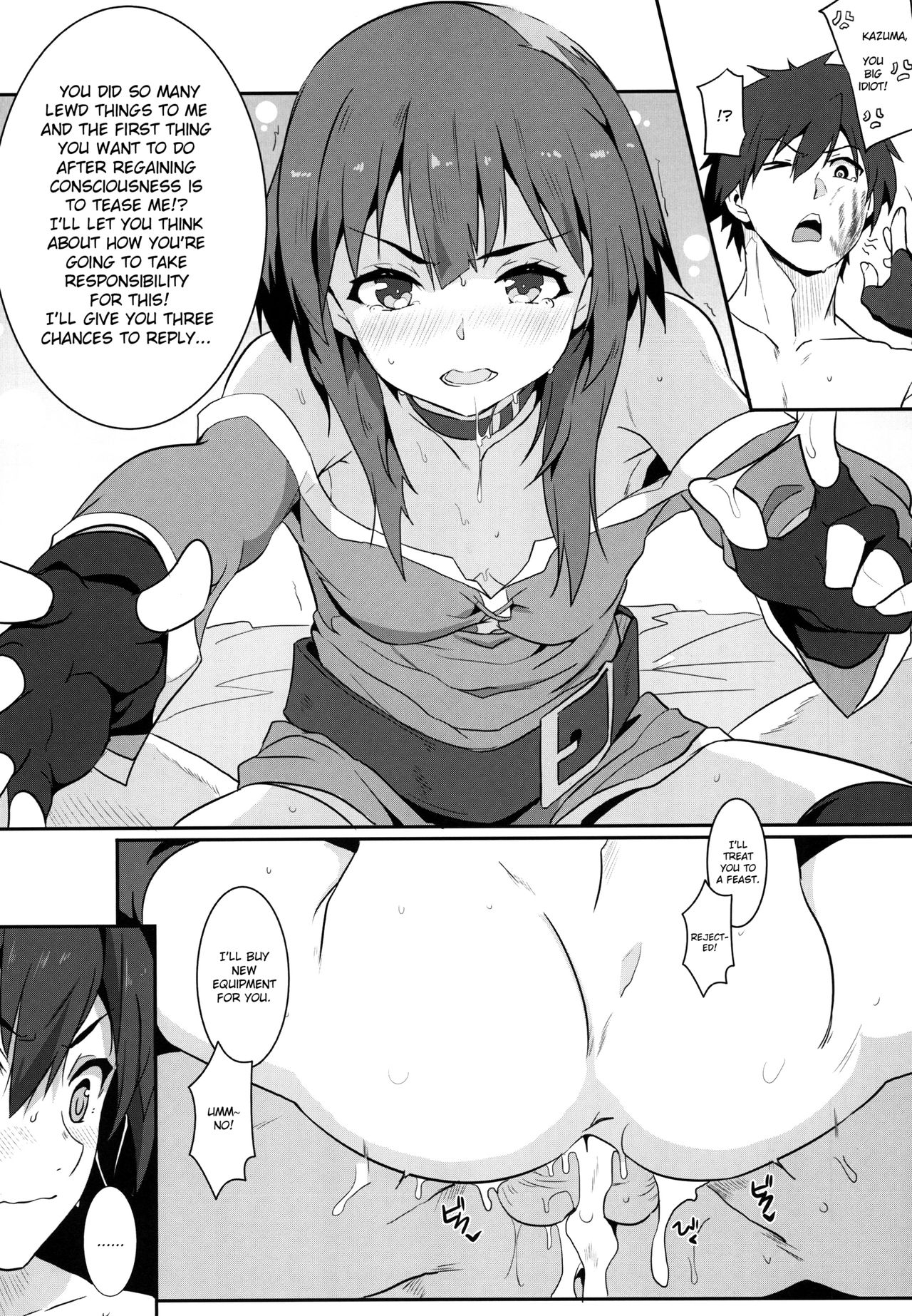 Explicit Series — Megumin Gets a Glorious Ejaculation 4 [Nikoushikou (Nekosaki Aoi)]