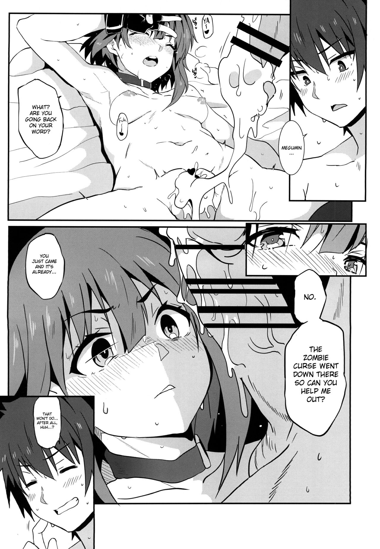 Explicit Series — Megumin Gets a Glorious Ejaculation 4 [Nikoushikou (Nekosaki Aoi)]