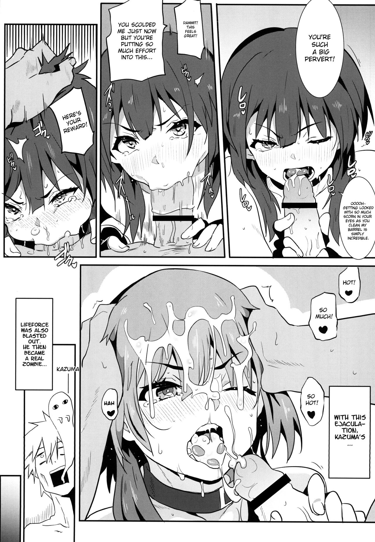 Explicit Series — Megumin Gets a Glorious Ejaculation 4 [Nikoushikou (Nekosaki Aoi)]