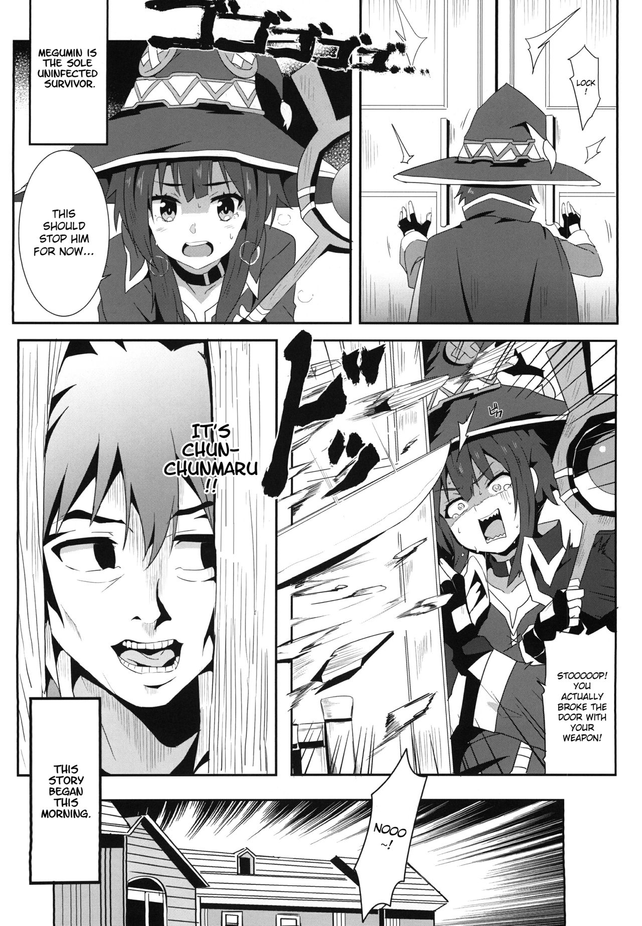 Explicit Series — Megumin Gets a Glorious Ejaculation 4 [Nikoushikou (Nekosaki Aoi)]
