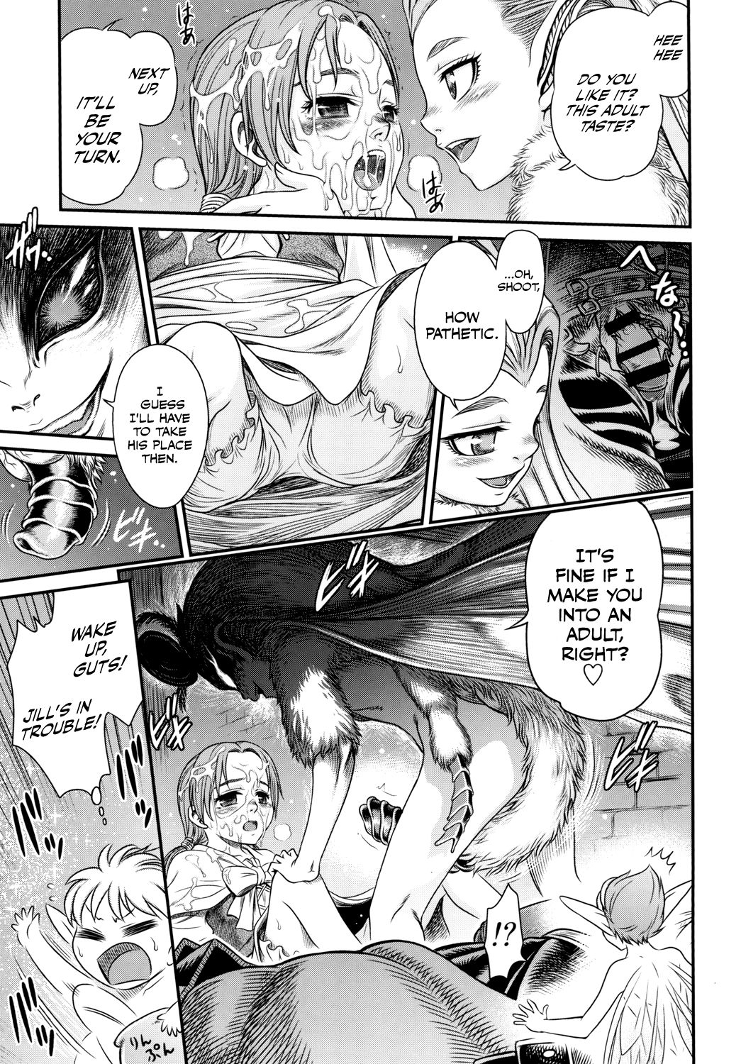 Explicit Series — Rough Fucking & Hardcore Gangbang with Anime Girl Rosine