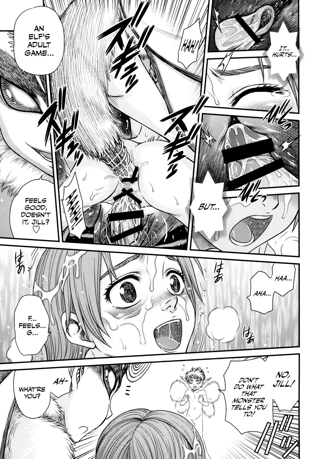 Explicit Series — Rough Fucking & Hardcore Gangbang with Anime Girl Rosine