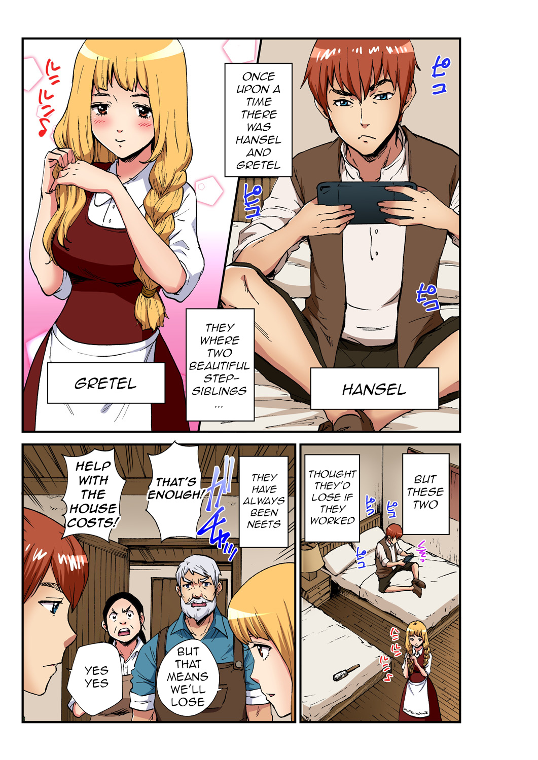 Fairytale Erotica Series — Stepmom and Stepsister Creampie Fantasy [Pirontan]