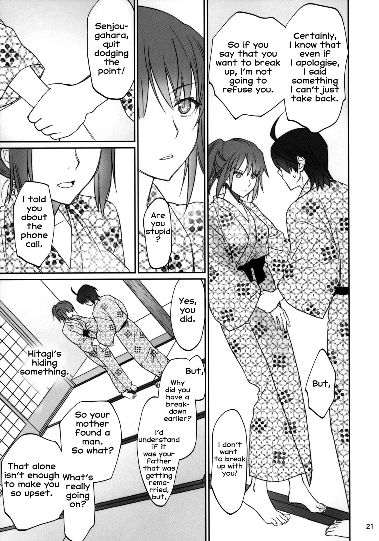 Family Series — Hardcore Family Threesome Creampie Fuckfest  [C91 Bloody Okojo Akutagawa Manbou Takakujyu Hitagi Family Kouhen Bakemonogatari English Erozbischof]