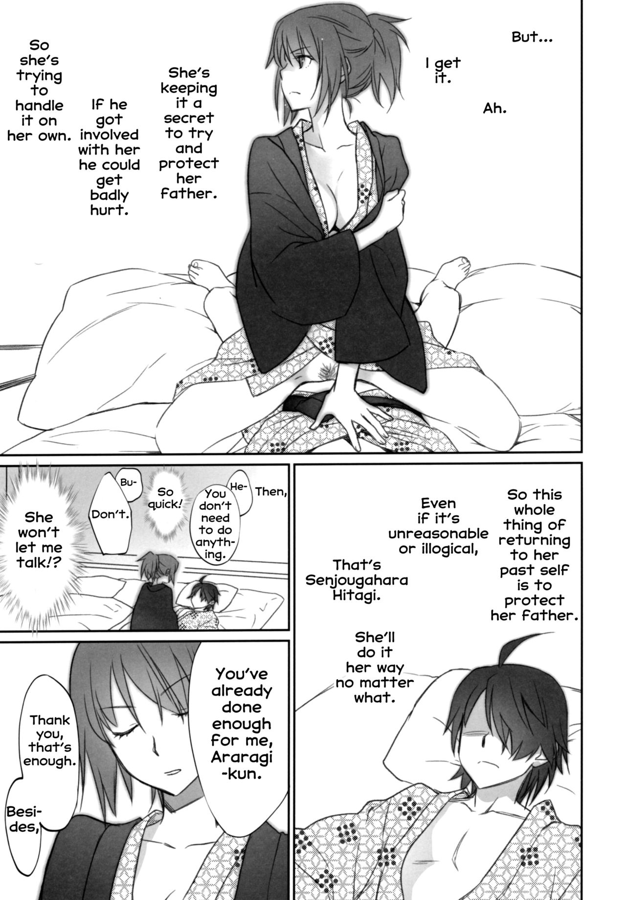 Family Series — Hitagi Family Hardcore Incest Threesome Creampie Gangbang  [C89 Bloody Okojo Akutagawa Manbou Takakujyu Bakemonogatari English Erozbischof]