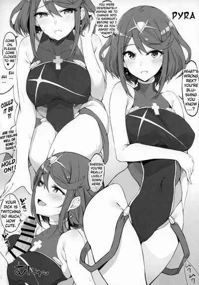Fantasy Cosplay Series —  Busty Anime Girl Fucks Hardcore in Xenoblade 2 Hentai Doujinshi