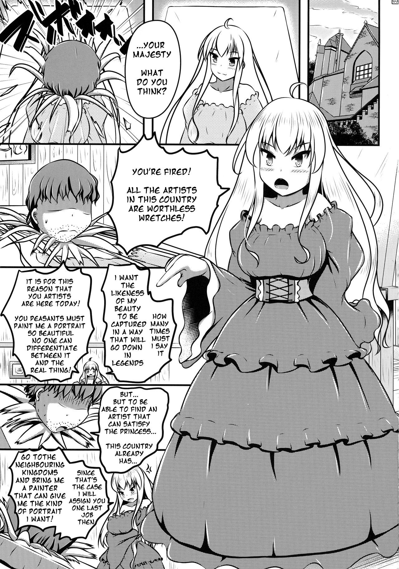 Fantasy Series — Enchanted Princess Turned Living Sex Slave In Painted Prison [C95]