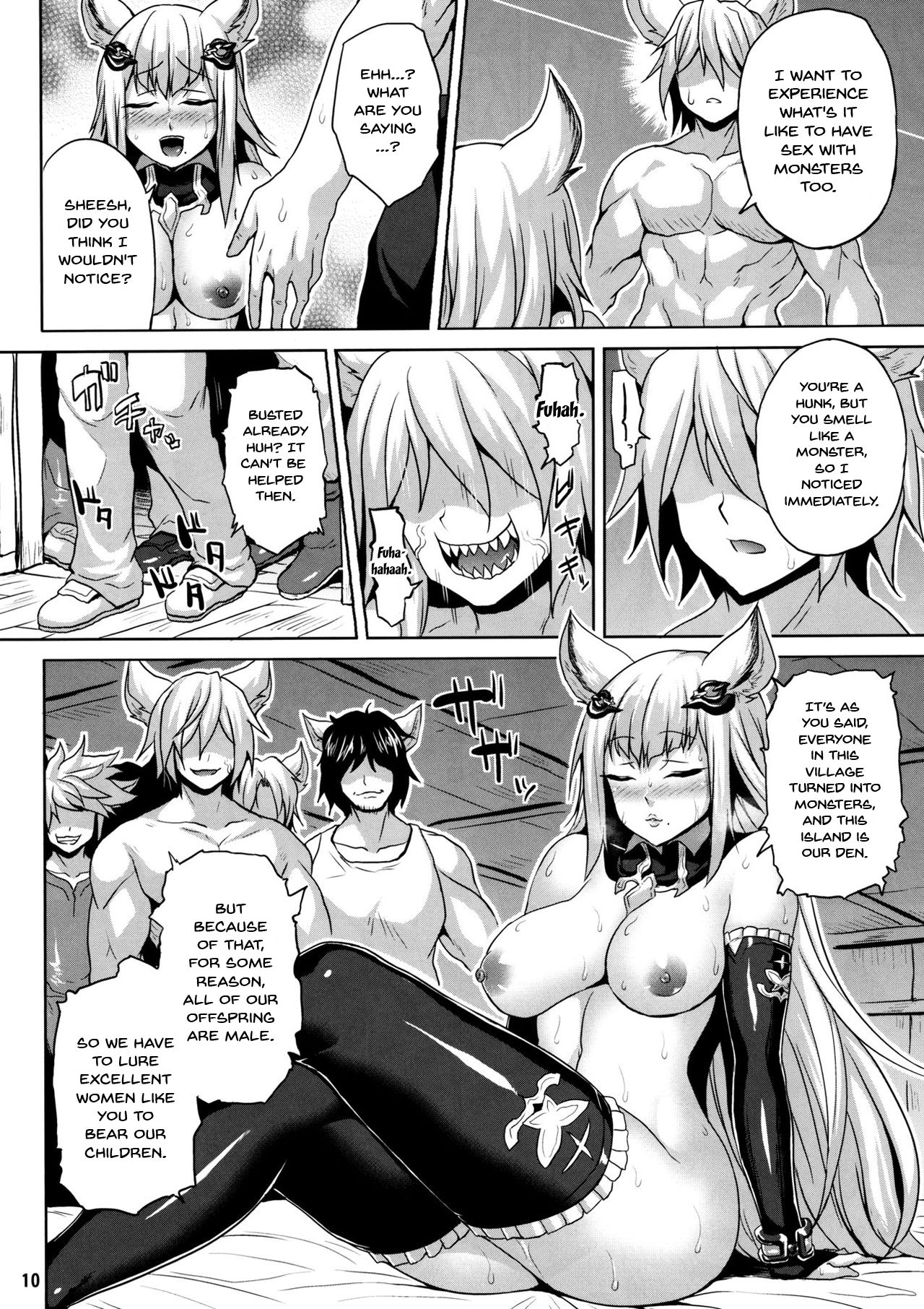Fantasy Series —  Hardcore Fucking and Breeding of a Wild Huntress