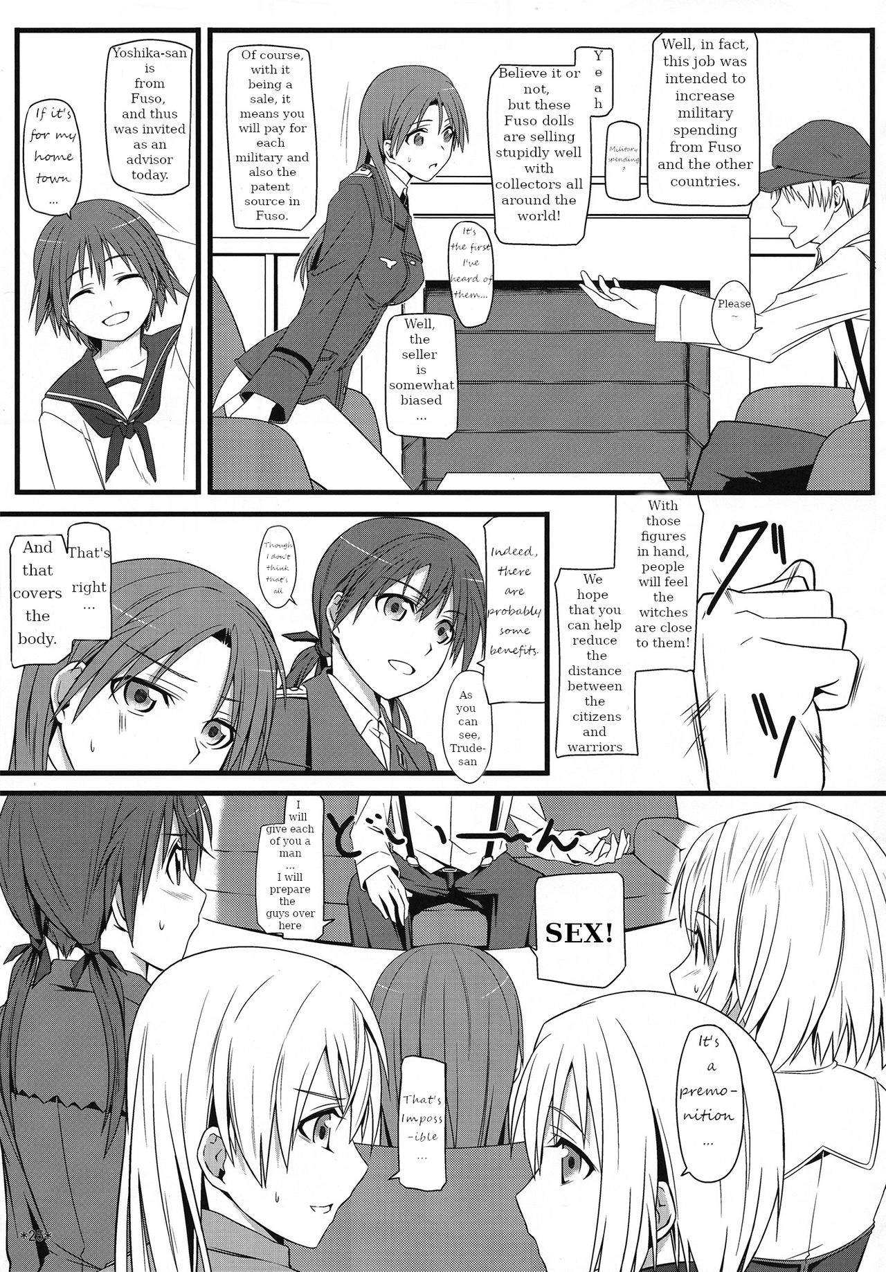 Fantasy Series — Karlsland Witches Get Their Pussies Filled With Monster Cum [C90 Monmo Bokujou Uron Rei Strike Witches English Ongoing]