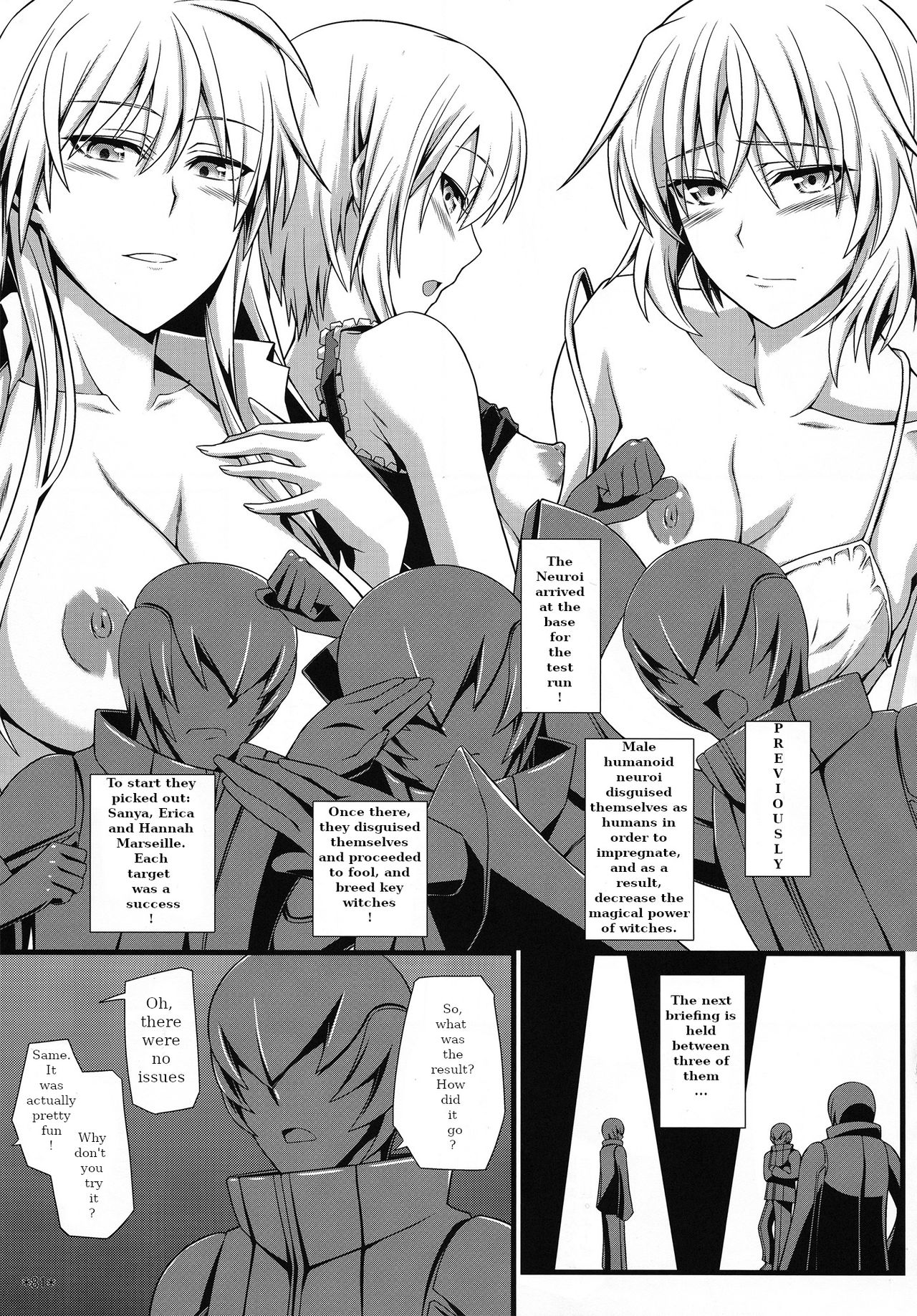 Fantasy Series — Karlsland Witches Get Their Pussies Filled With Monster Cum [C90 Monmo Bokujou Uron Rei Strike Witches English Ongoing]