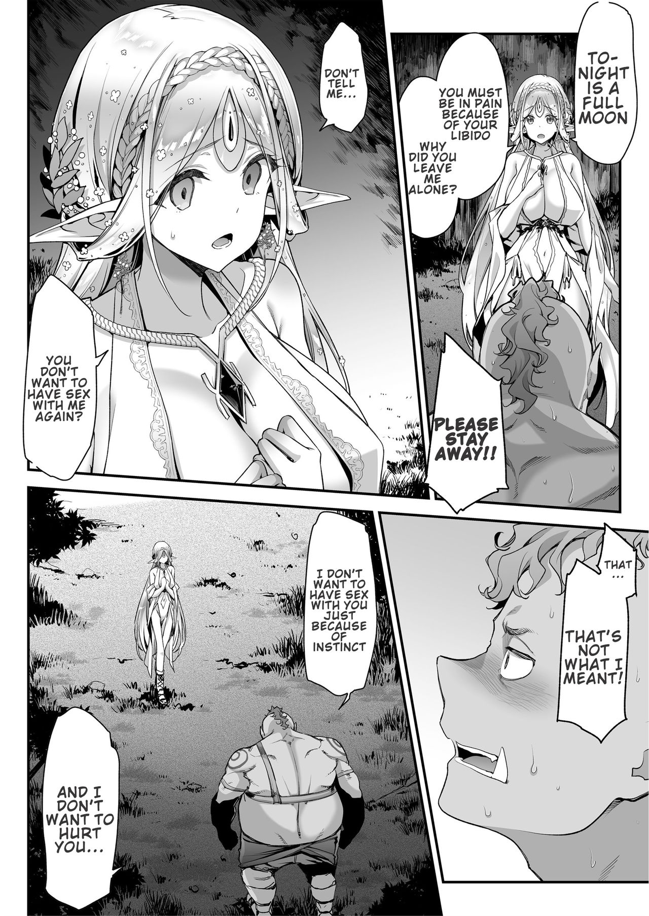 Fantasy Series — Lewd Elf Craves Orc Cock Hard [Ichinose Land]