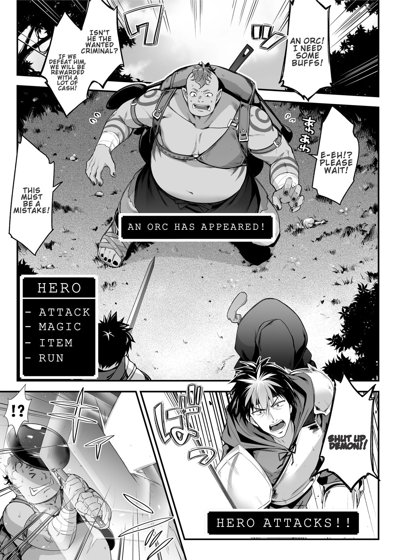 Fantasy Series — Lewd Elf Craves Orc Cock Hard [Ichinose Land]