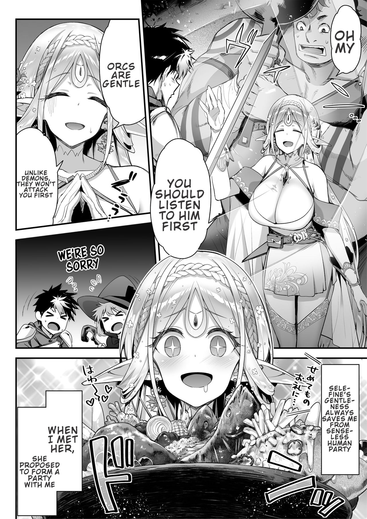 Fantasy Series — Lewd Elf Craves Orc Cock Hard [Ichinose Land]