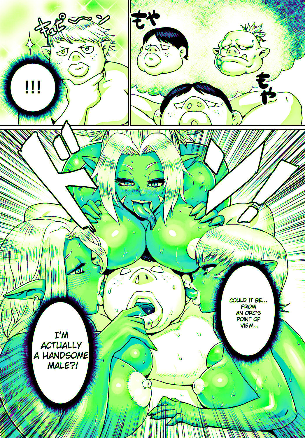 Fantasy Series — Orc Girls Crave Handsome Guys’ Cocks and Cum [Odd]