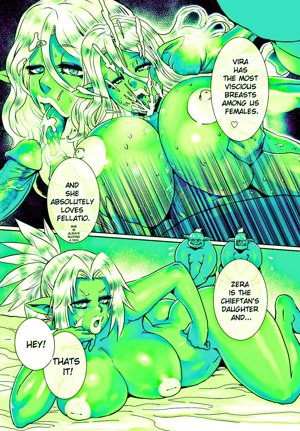 Fantasy Series — Orc Girls Crave Handsome Guys’ Cocks and Cum [Odd]