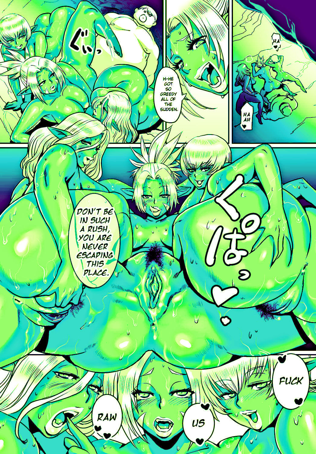 Fantasy Series — Orc Girls Crave Handsome Guys’ Cocks and Cum [Odd]