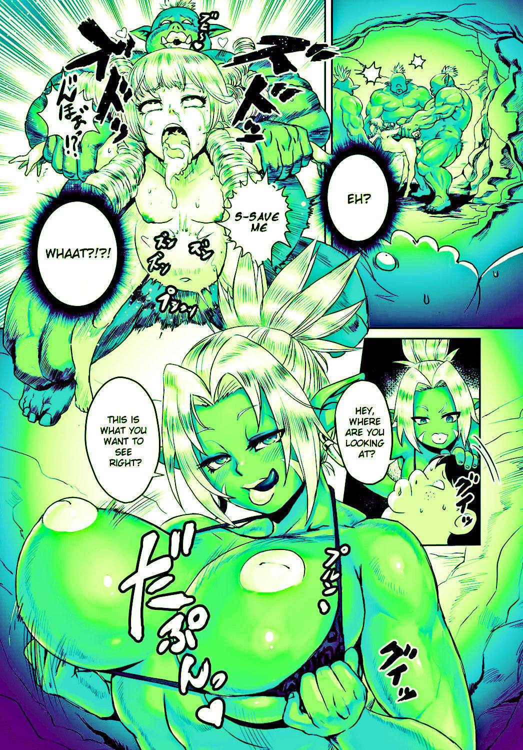 Fantasy Series — Orc Girls Crave Handsome Guys’ Cocks and Cum [Odd]
