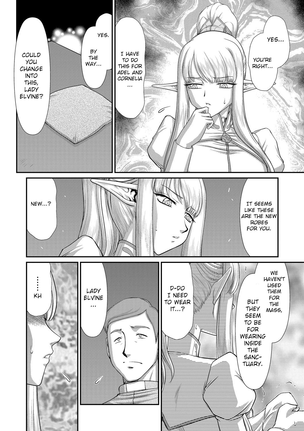 Fantasy Series — Saint Elvine’s Lewd Ecstasy Filled with Demonic Lust [Taira Hajime] [English] [CrowKarasu] [Digital]