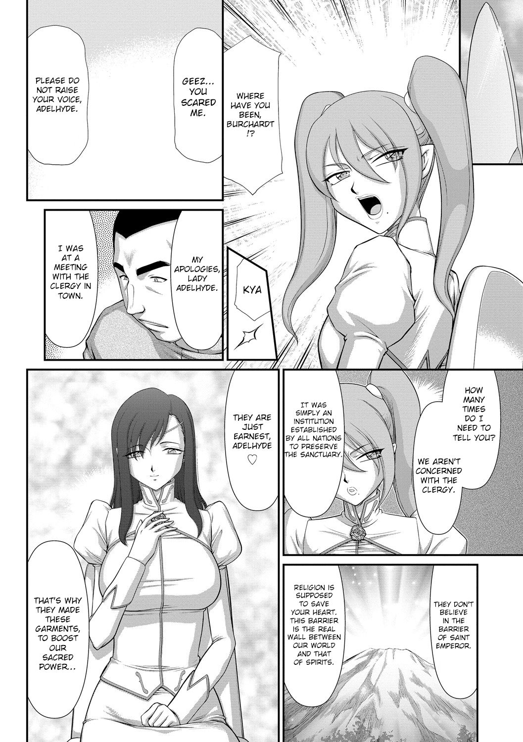 Fantasy Series — Saint Elvine’s Lewd Ecstasy Filled with Demonic Lust [Taira Hajime] [English] [CrowKarasu] [Digital]