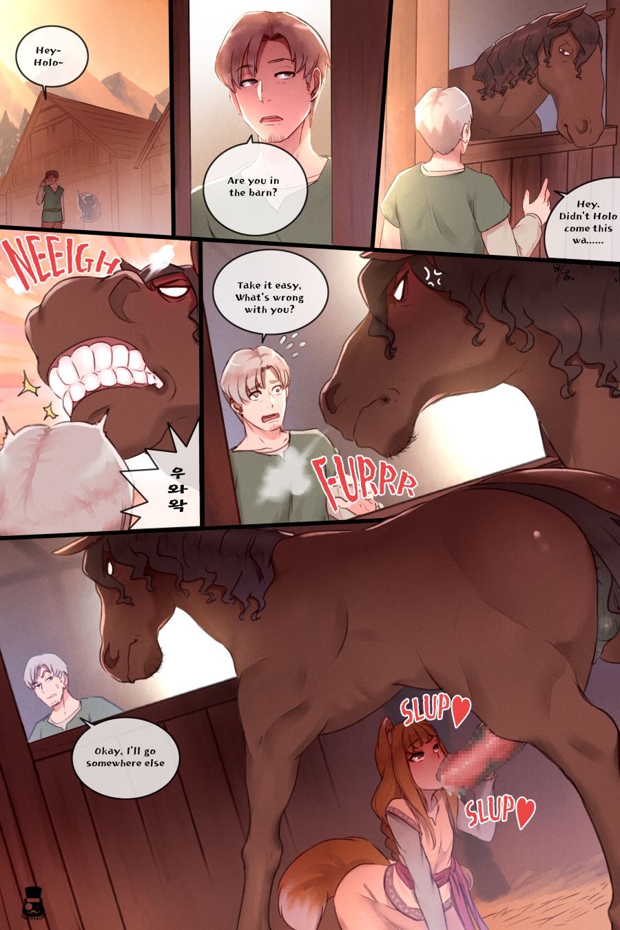 Fantasy Series — Spice and Wolf Fucking Hardcore Wolf Girl Pussy and Ass [Mr.takealook]
