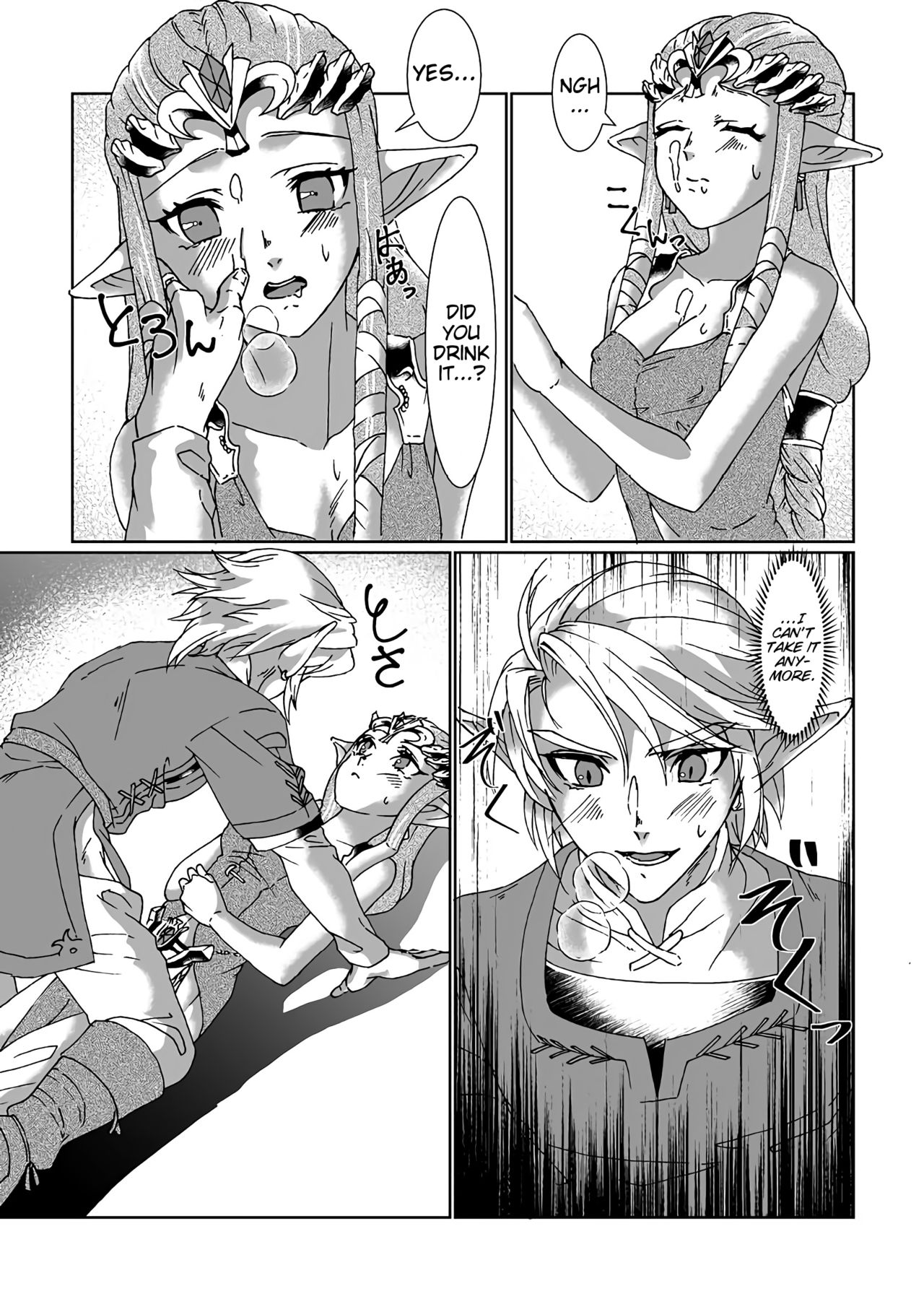 Fantasy Series — Zelda Princess Rough Fuck and Creampie [MYLAB (Shiroa Urang)]