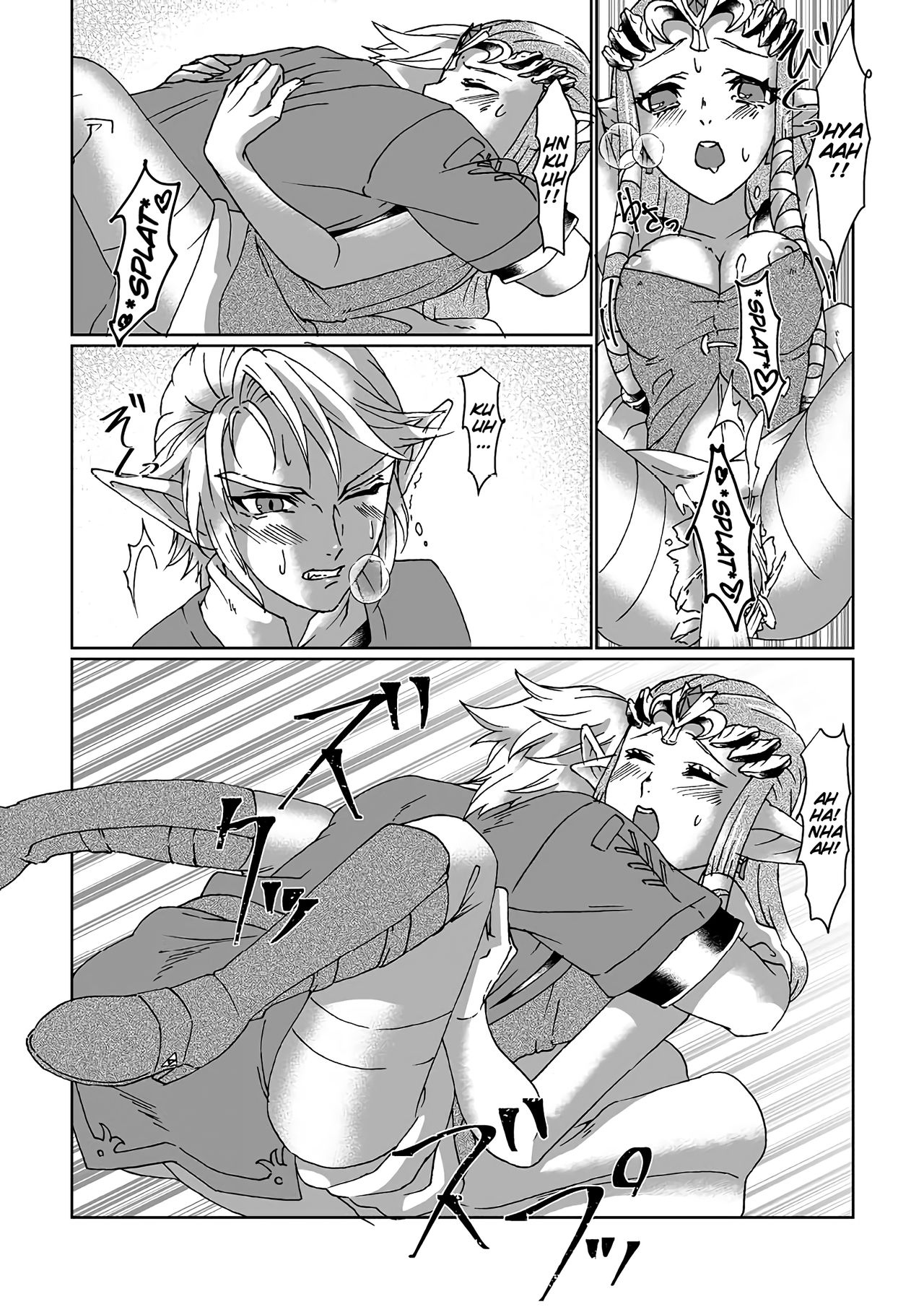 Fantasy Series — Zelda Princess Rough Fuck and Creampie [MYLAB (Shiroa Urang)]