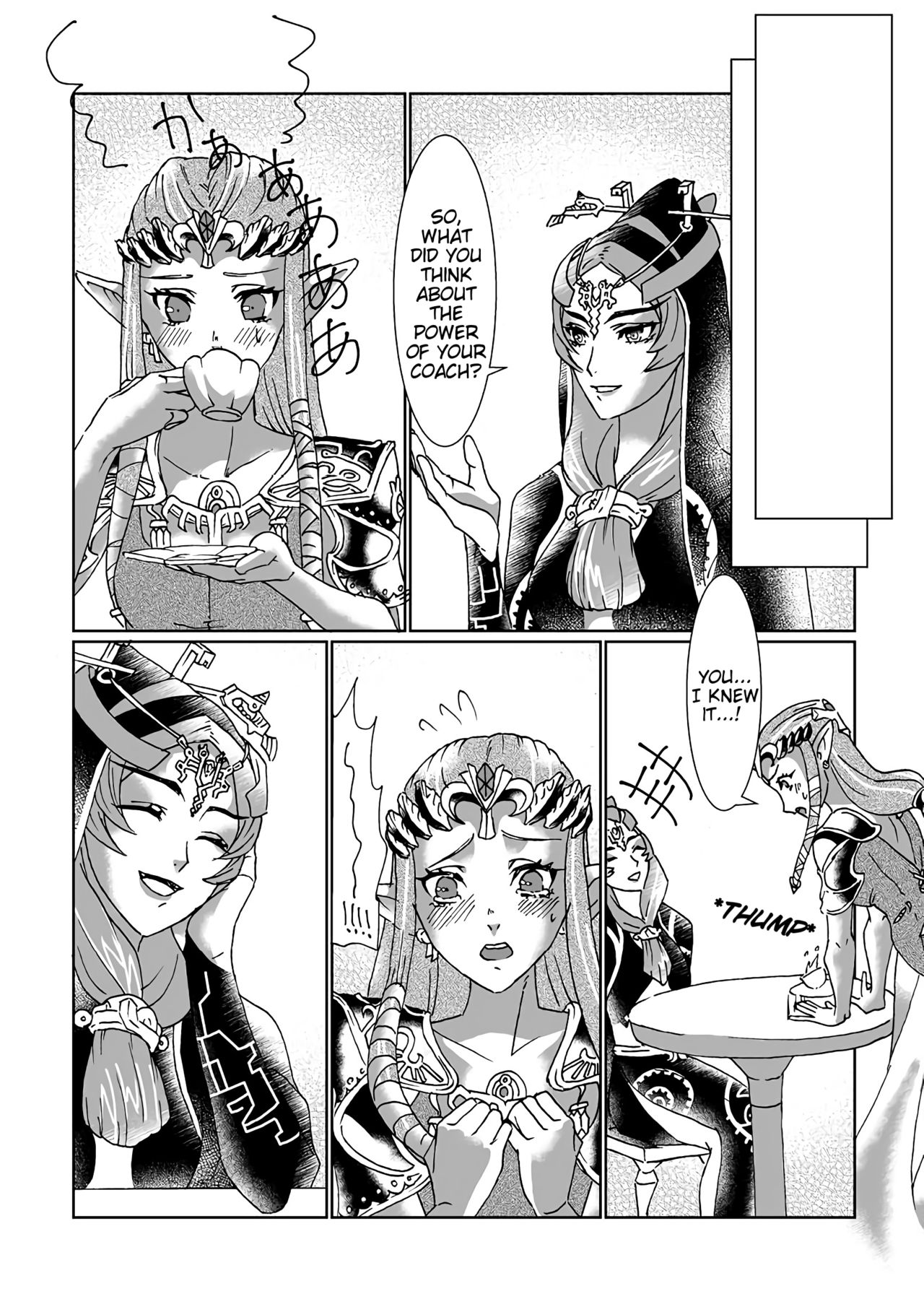 Fantasy Series — Zelda Princess Rough Fuck and Creampie [MYLAB (Shiroa Urang)]