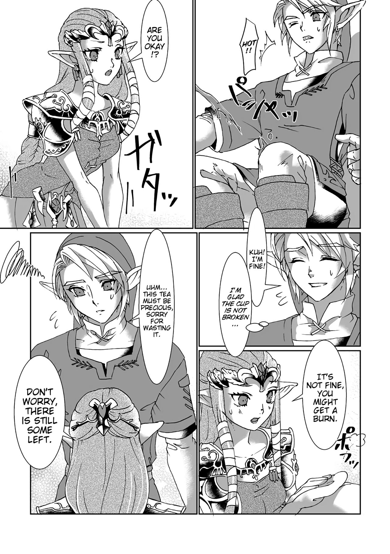 Fantasy Series — Zelda Princess Rough Fuck and Creampie [MYLAB (Shiroa Urang)]