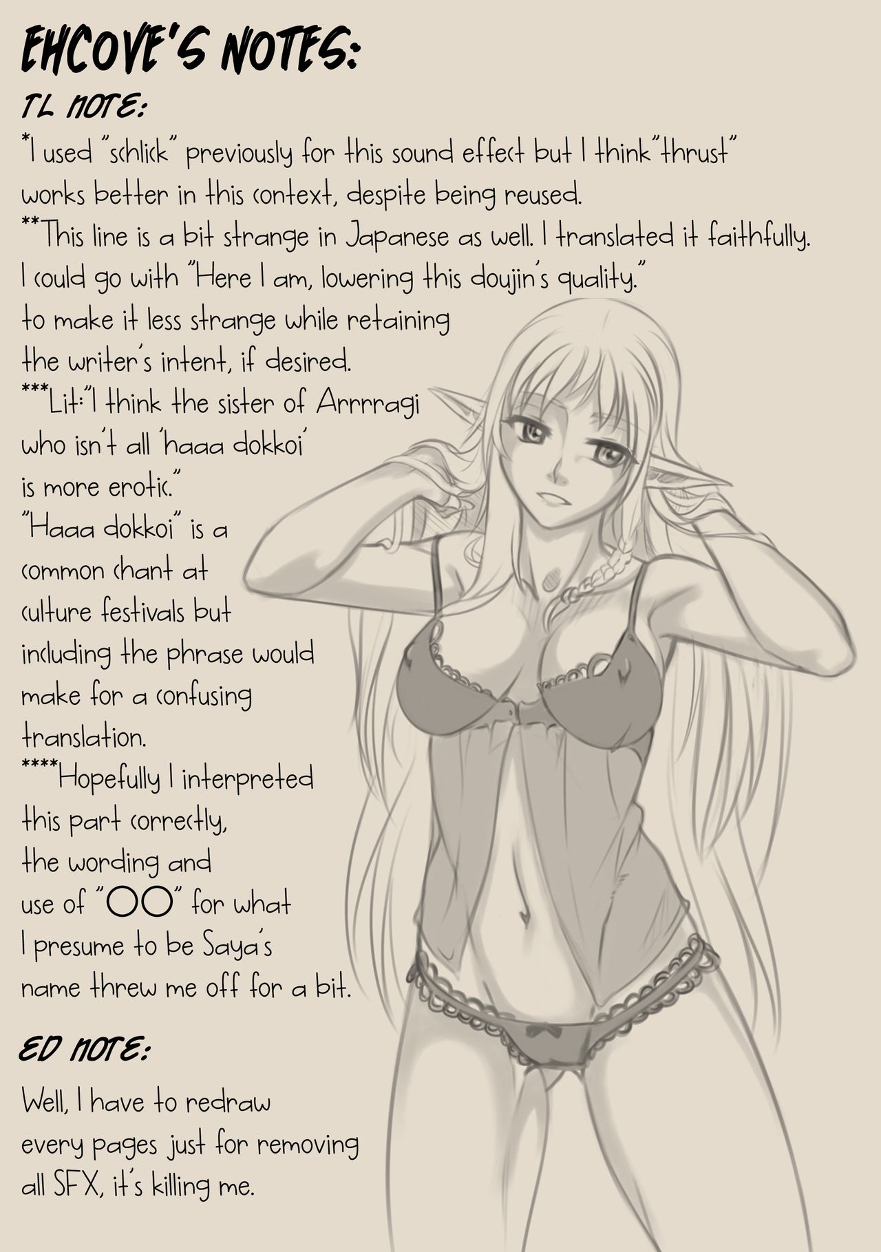 Fantasy Warrior Series — Cursed Forest General Fucked Hardcore by Monsters and Soldiers [C83 Takumiya Goban Queen’s Blade English EHCOVE]