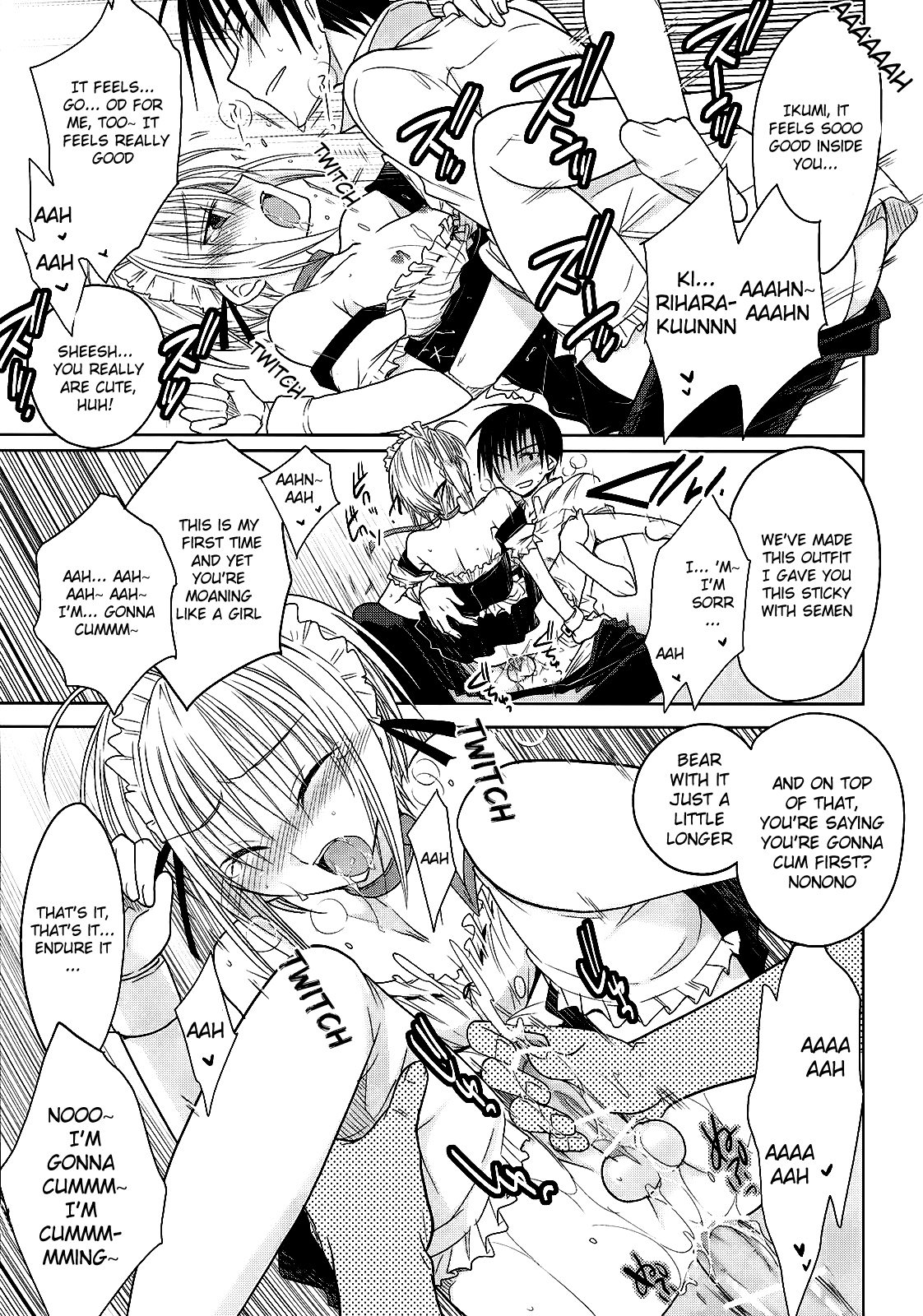 Femboy Series — A nasty thing playing with my boy  [Mitohi.]
