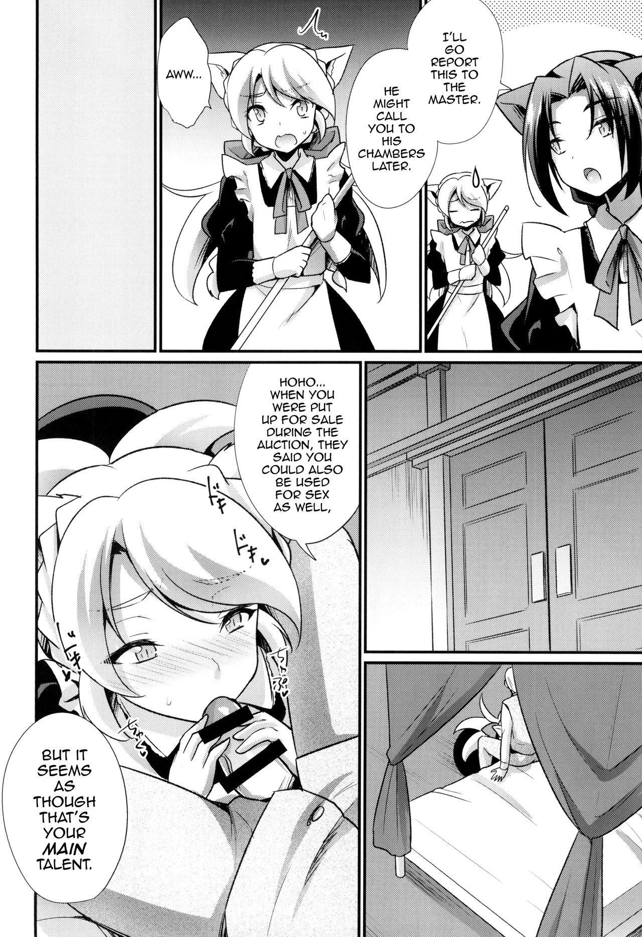 Femboy Series —  Submissive Catboy Maid Gets Dominated and Fucked Hard  [HEATWAVE (Kaitou Yuuhi)]